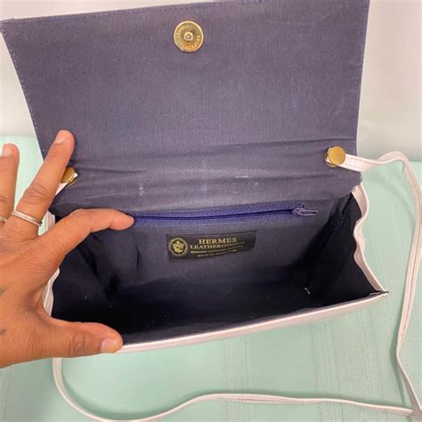 hermes leather goods made in australia vintage